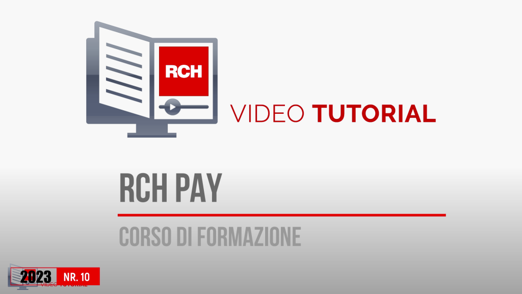 Corso di formazione RCH Pay