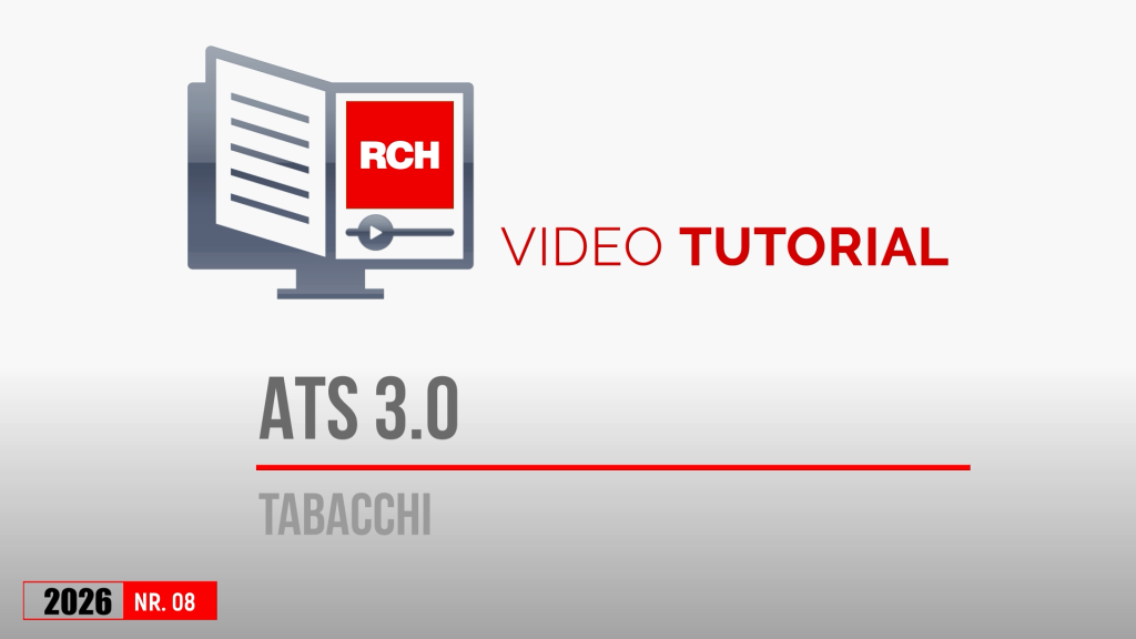 Modulo Tabacchi - ATS 3.0
