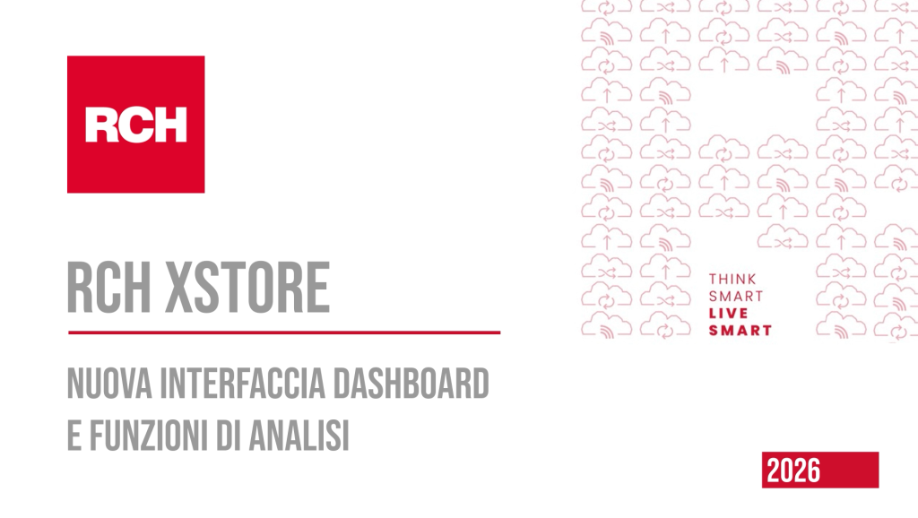 RCH XStore - Nuova dashboard e funzioni di analisi