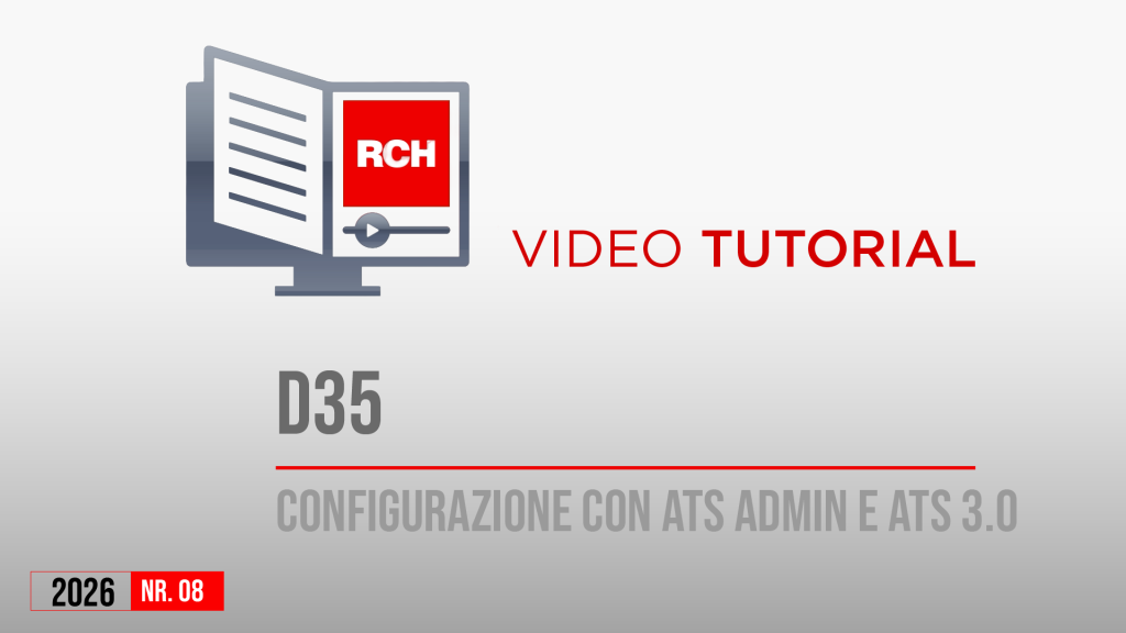 D35 - Configurazione con ATS Admin e ATS 3.0